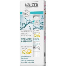 Basis sensitiv - očný krém proti vráskam s Q10 Lavera 15ml